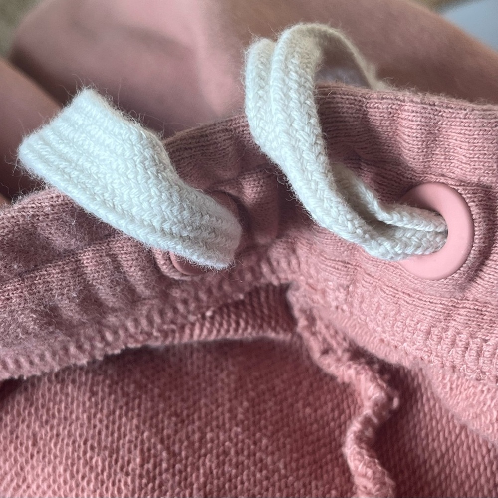 Rag & Bone Terry Dusty Pink Sweatpants Joggers Organic Cotton Size M - Picture 10 of 12
